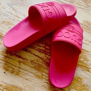 Authentic Gucci slides.